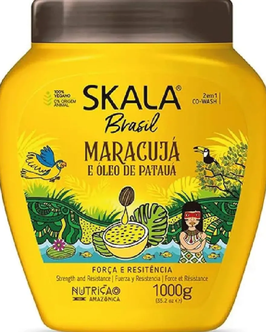 SKALA BRASIL MARACUJA HAIR TREATMENT CREAM – ODŻYWCZY KREM DO WŁOSÓW 2W1