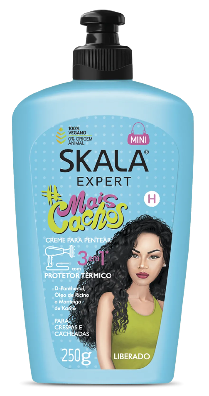 SKALA EXPERT – LEAVE-IN CONDITIONER – ODŻYWKA 3w1 LEAVE-IN DO WŁOSÓW KRĘCONYCH 250g