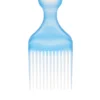 TOP CHOICE AFRO PICK – grzebień do unoszenia włosów u nasady i dodawania objętości w kolorze niebieskim