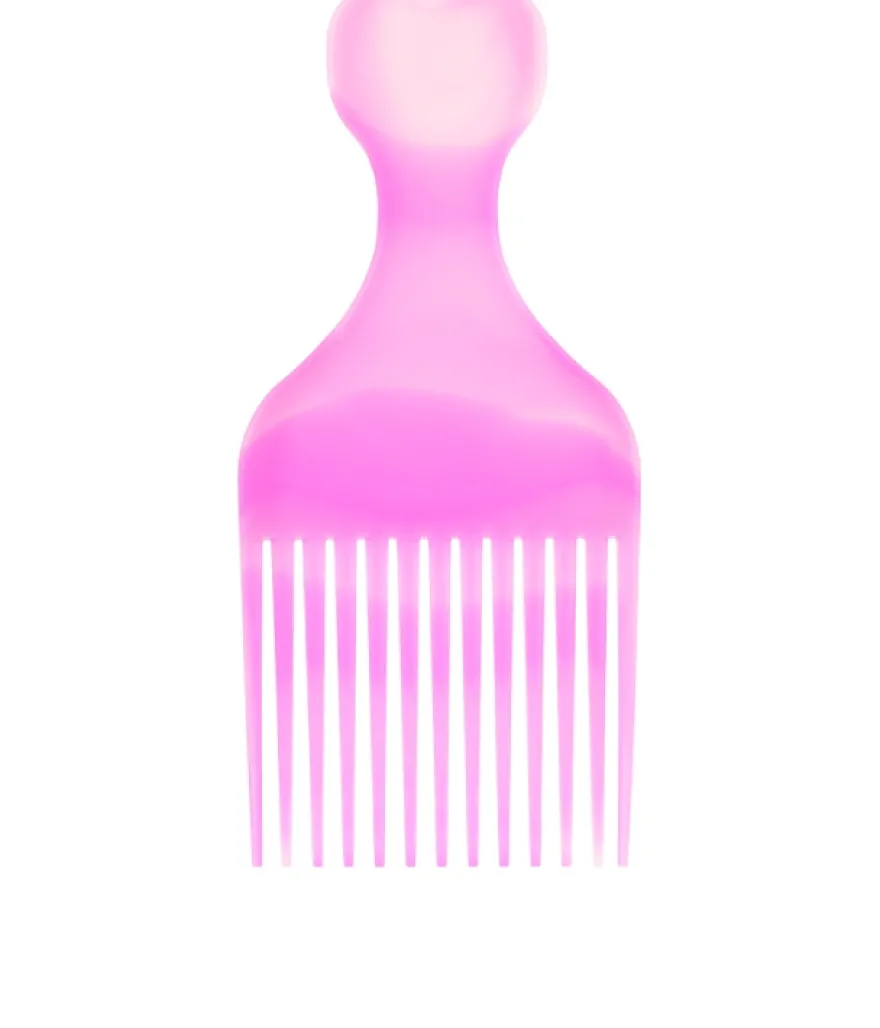 TOP CHOICE AFRO PICK – grzebień do włosów kręconych w kolorze różowym