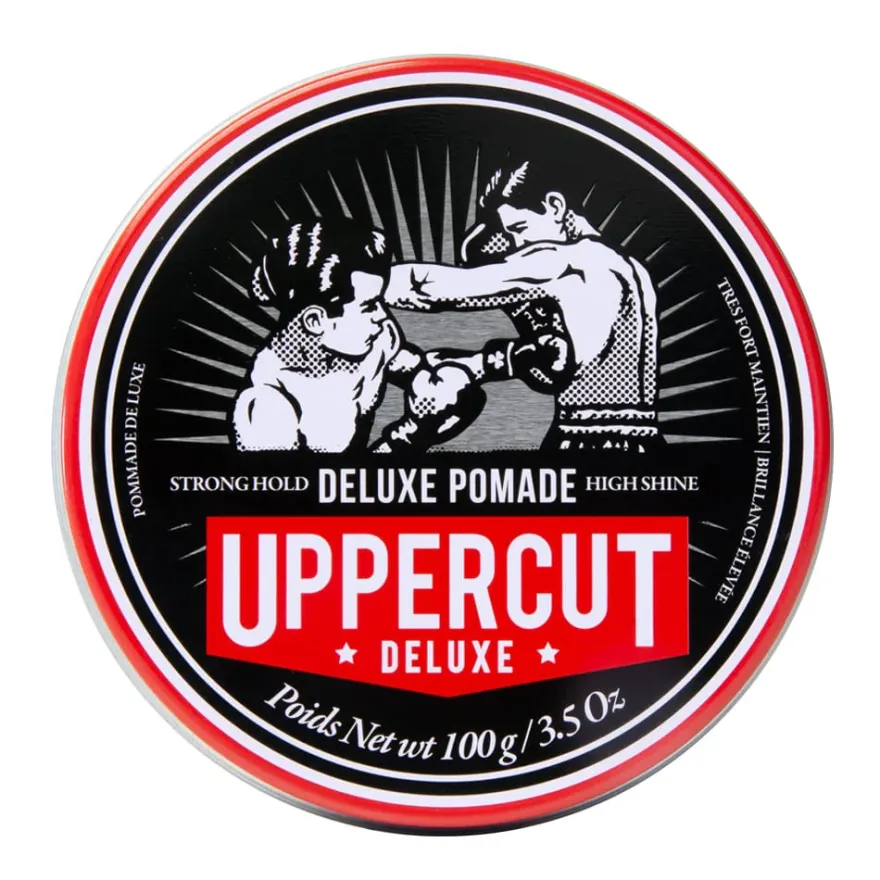 Uppercut Deluxe Pomade – pomada do włosów o mocnym utrwaleniu i wysokim połysku 100 g