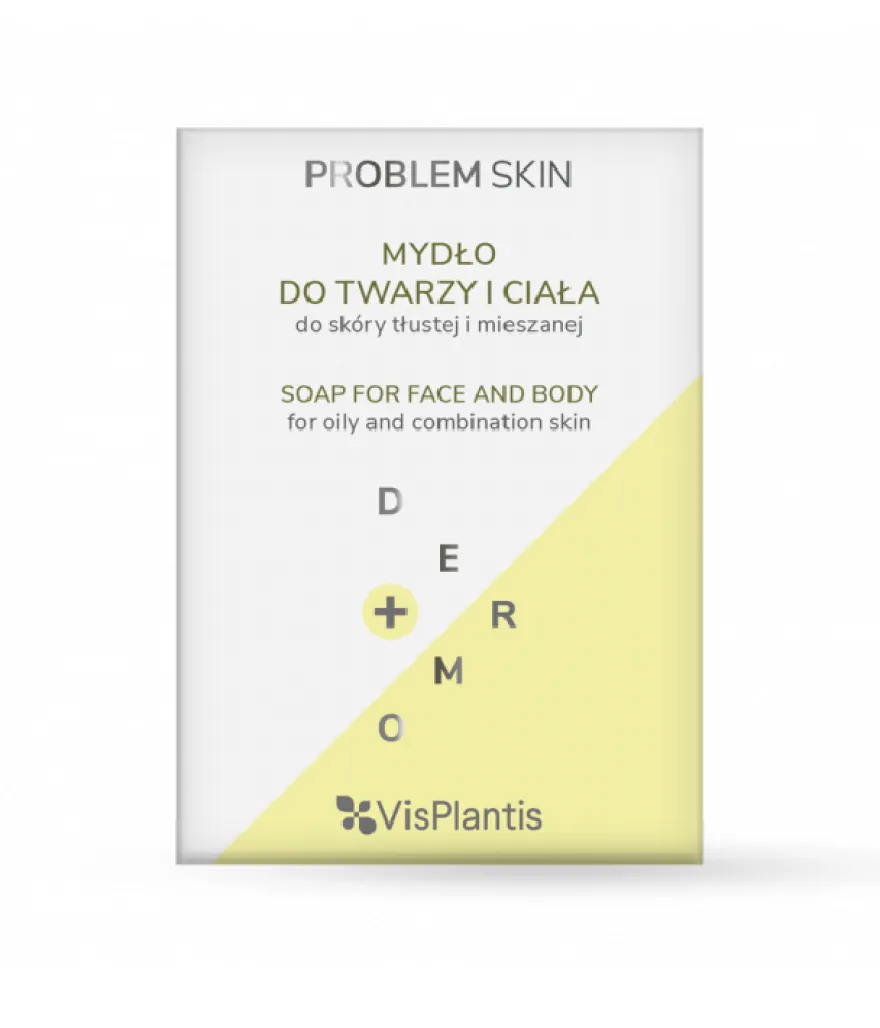 VIS PLANTIS PROBEM SKIN – mydło dziegciowe do mycia twarzy i ciała