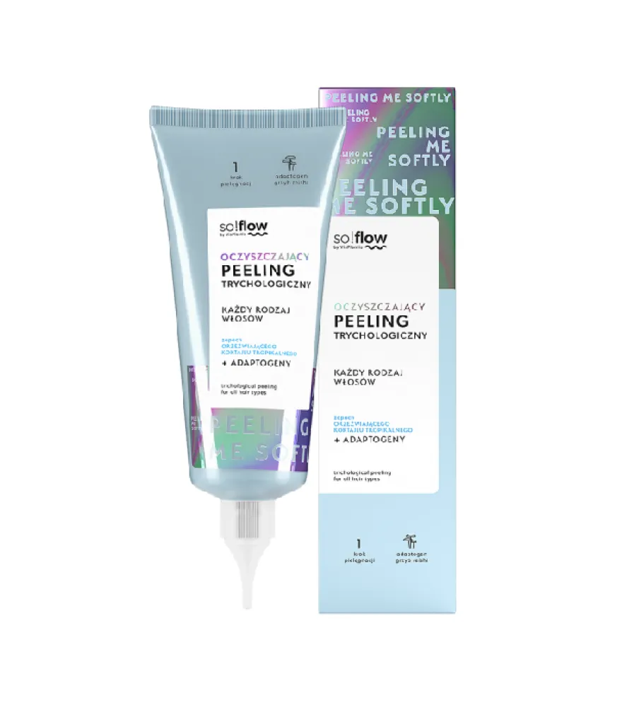 VIS PLANTIS SO!FLOW – oczyszczający peeling trychologiczny do skóry głowy