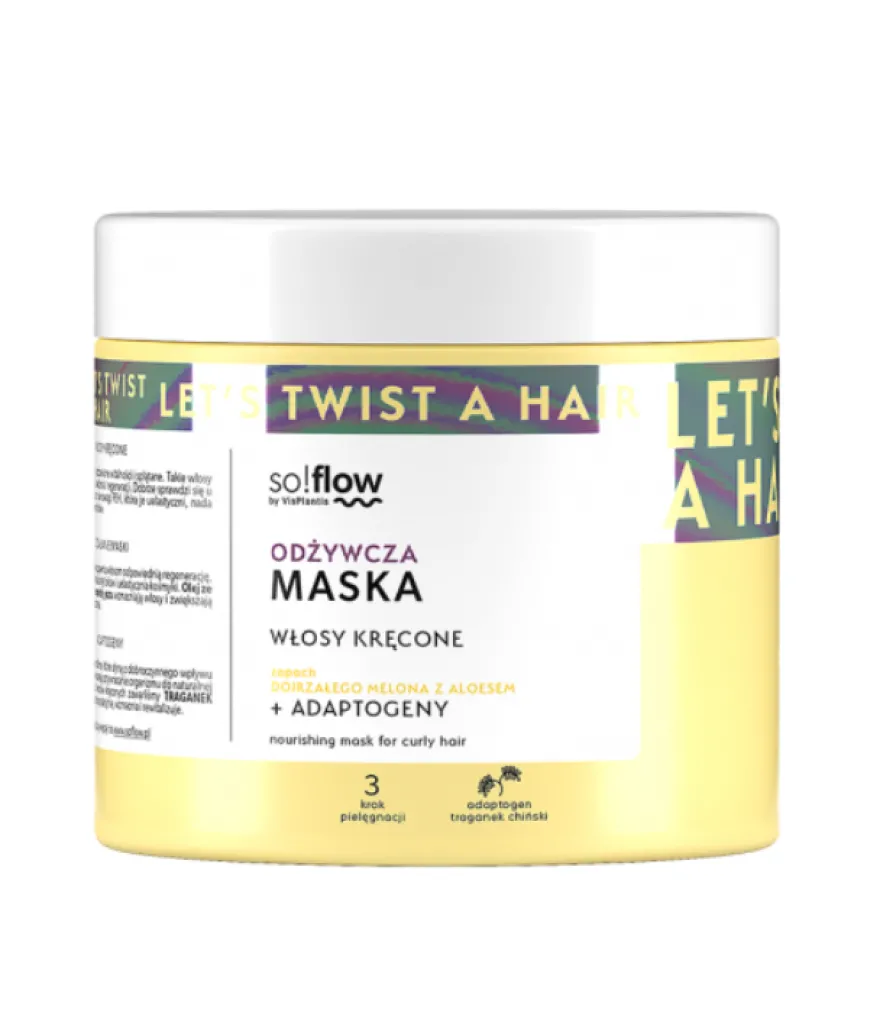 VIS PLANTIS SO!FLOW – odżywcza maska do włosów kręconych