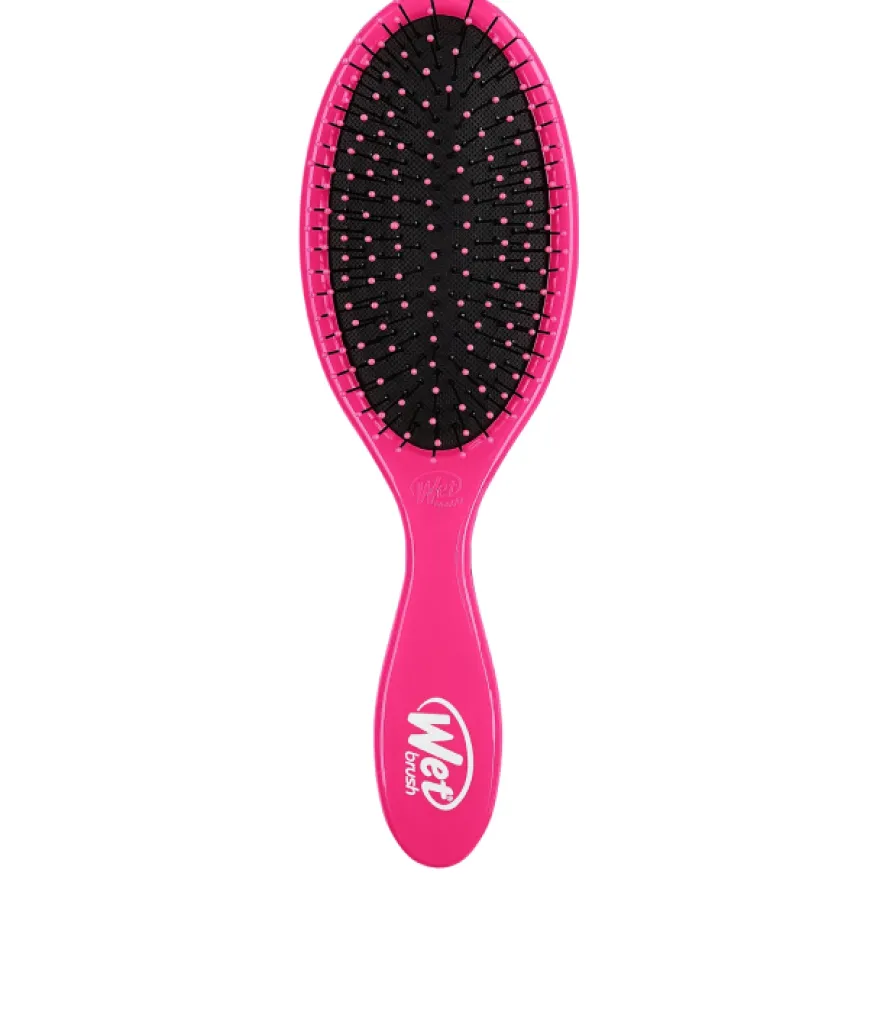 WET BRUSH ORIGINAL DETANGLER – klasyczna szczotka do rozczesywania włosów i masażu skóry głowy w kolorze różowym