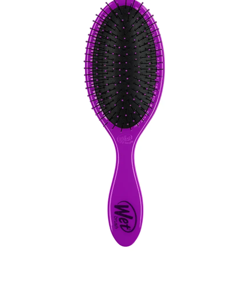 WET BRUSH ORIGINAL DETANGLER – klasyczna szczotka do rozczesywania włosów i masażu skóry głowy w kolorze fioletowym